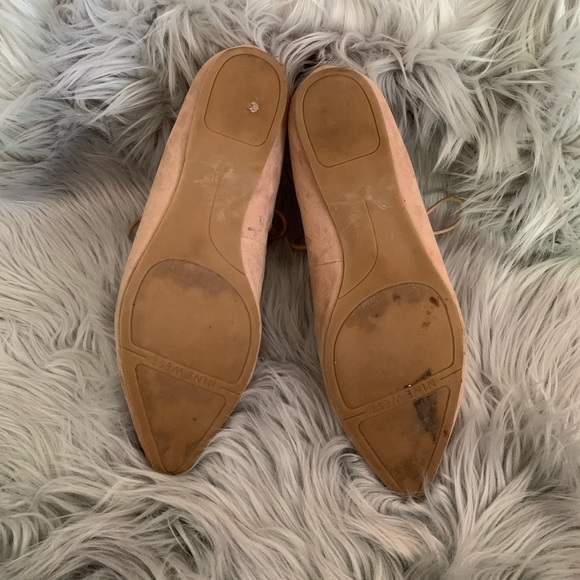 Nine West Lace Up Ballet Flats - Picture 5 of 6